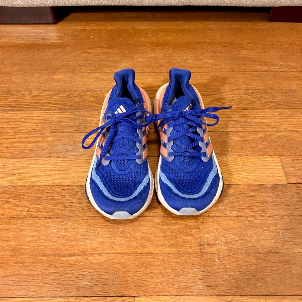 Adidas Ultraboost Light Running Men’s Shoes Lucid Blue/Coral Fusion